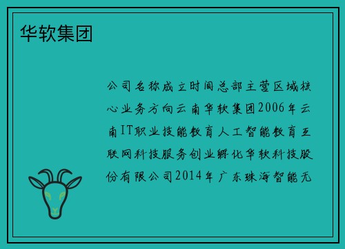 华软集团